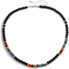 Collana Di Perline Di Pietra