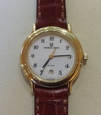 UNIVERSAL GENEVE orologio   donna  laminato oro   quarzo