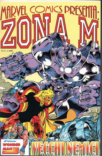 Marvel comics presenta zona - comics, m