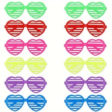 Occhiali da sole al neon con