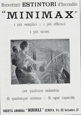 Advertisement 1928 minimax - advertisement,