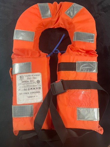 Raro giubbotto salvagente