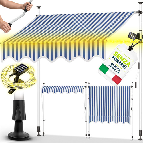 Tenda sole bracci con - bracci,