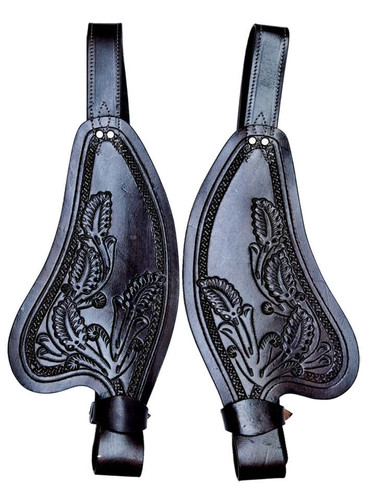 Coppia parafanghi intaglio
