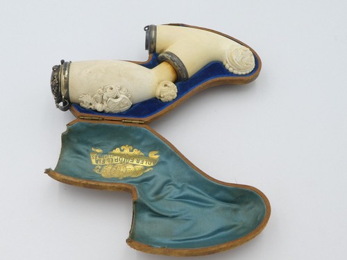 Antike meerschaum pfeife 19 - pfeife,