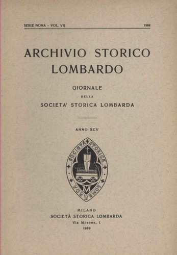 Archivio storico lombardo