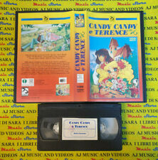 VHS film CANDY CANDY E TERENCE 1995 SIRIO CARTOON animazione (F116) no dvd