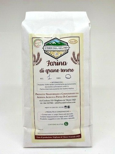 Farina grano tenero tipo - tenero, 0-w