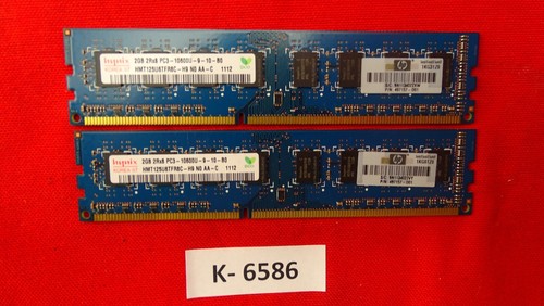 Hynix 4gb kit 2gb ram - ram, 2rx8