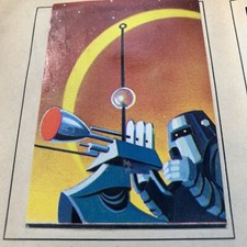 FIGURINA N.181 FANTASCIENZA ED. MARTE ANNI ‘60 OTTIMA DA RECUPERO