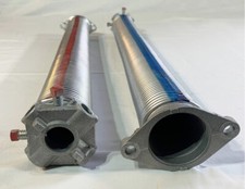 Molla porta sezionale 50 mm molla di torsione molla di torba sabbiata a sfera e verniciata a polvere