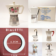 Guarnizione caffettiera italiana 9 tazze Moka Bialetti OMG Mulino Bianco Mini