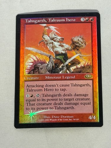 Mtg foil tahngarth talruum - mtg,