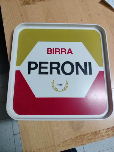 Vassoio pubblicitario peroni - vassoio,
