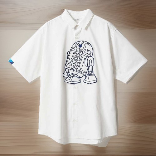 Camicia bianca graniph star - camicia,