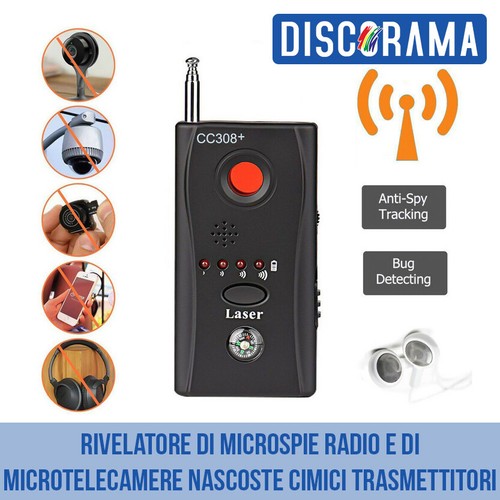 Rivelatore microspie radio - di,