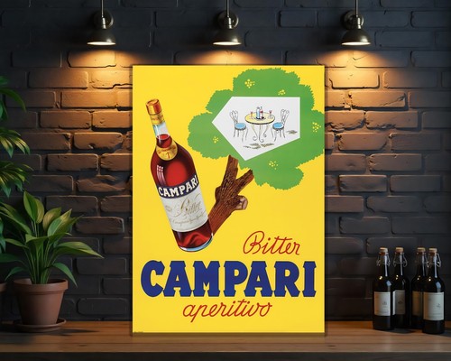 Insegna vintage campari - insegna,