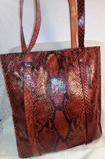 Borsa donna VINTAGE  in vero pitone ottime condizioni