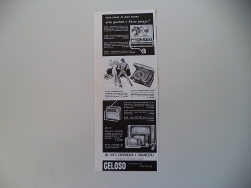 Advertising pubblicità 1967 - pubblicità,