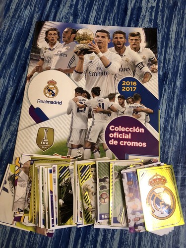 álbum stickers real - real, madrid