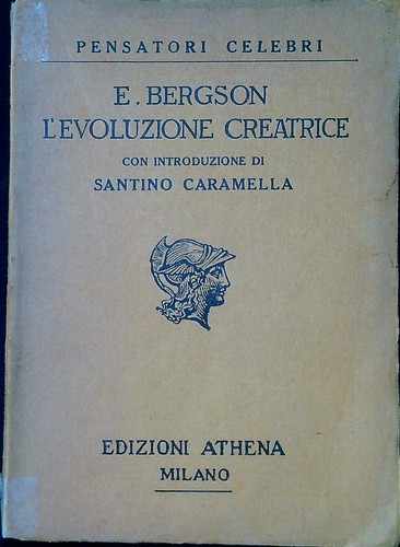 Evoluzione creatrice bergson - l'evoluzione,