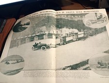 1920 , Susa-Moncenisio.Reville ,Peugeot,Bugatti-Giulio Masetti -rivista del 1920