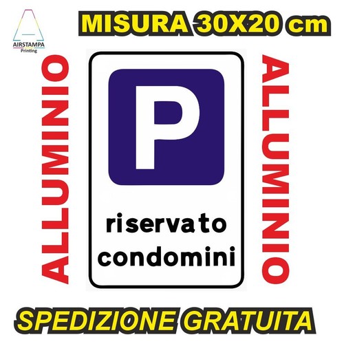 Cartello parcheggio riservato - parcheggio,