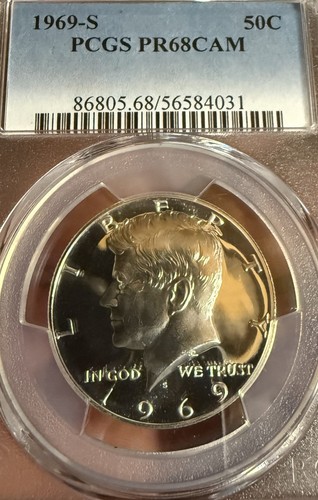 1969 kennedy mezzo dollaro - kennedy,