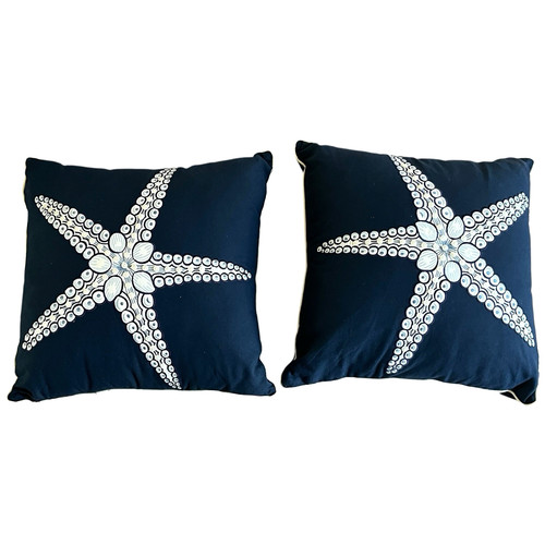 Due cuscini lancio stelle