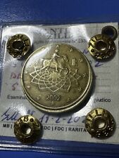 50 centesimi Errore Di Conio Periziata