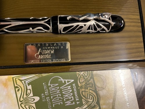 Montblanc carnegie writer - carnegie,,