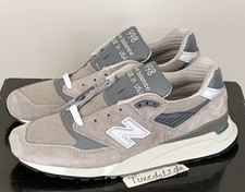 DS New Balance 998 Core taglia 9,5 grigio made in USA 996 997 999 salehe santis U998GR