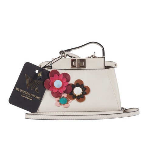 Borsa tracolla fendi white - borsa,