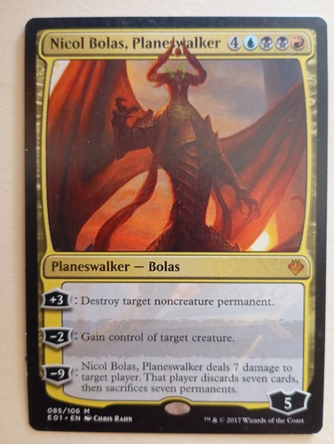 Nicol bolas planeswalker - planeswalker,