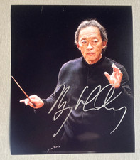 CHUNG MYUNG-WHUN direttore d'orchestra e pianista di persona autografo firmato foto 8x10