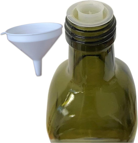 Bottiglie vuote per olio - vuote, e