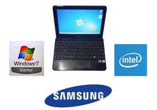 Netbook Samsung NC110 10,1" 2 GB HD 240/360GB ATOM N455 1,66 GHz  Windows 7