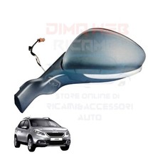 SPECCHIO RETROVISORE LATERALE RIBALTABILE SINISTRO ELETTRICO PEUGEOT 2008 9 PIN