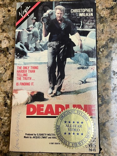 Vintage vhs deadline - vhs,