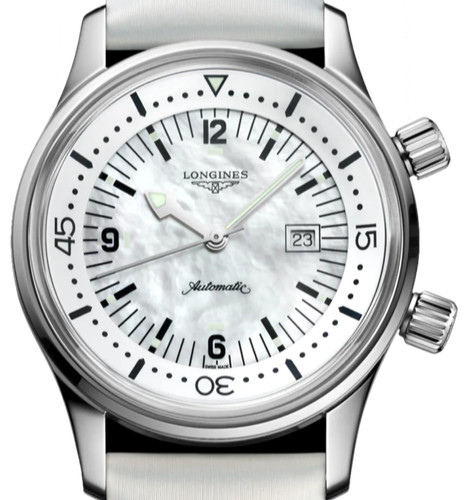 Longines legend diver mop dial - legend,