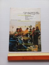 Piaggio Vespa 125 Primavera ET3 125 TS 150 SV 200 Rally 1976 depliant originale