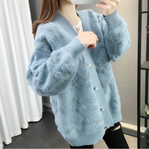 Cardigan donna jacquard