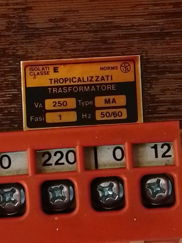 Trasformatore lamellare 220 - trasformatore,