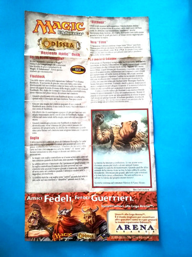 Libretto mazzo carte magic - mazzo, di
