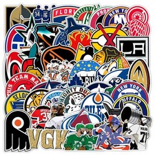 Nuovi 50 Pezzi Adesivi Hockey