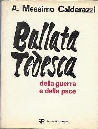 Ballata tedesca della - guerra, e
