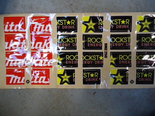 Suzuki rmz250 makita - suzuki, rockstar