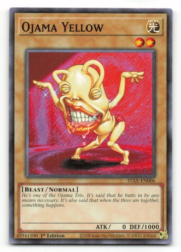 Ojama yellow stax en006 - ojama,