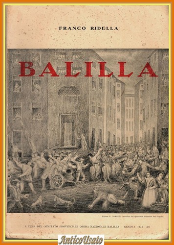 Balilla franco ridella - balilla, di
