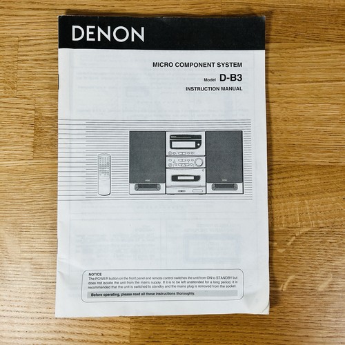 Denon manuale istruzioni - denon,